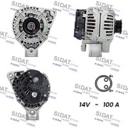 A12BH0634A2 SIDAT alternátor A12BH0634A2 SIDAT