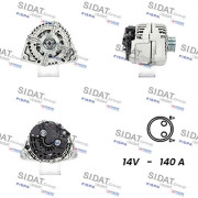 A12BH0635A2 SIDAT alternátor A12BH0635A2 SIDAT