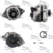 A12BH0637A2 SIDAT alternátor A12BH0637A2 SIDAT