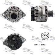 A12BH0642A2 SIDAT alternátor A12BH0642A2 SIDAT