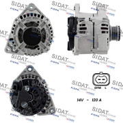 A12BH0646A2 SIDAT alternátor A12BH0646A2 SIDAT