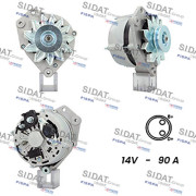 A12BH0731A2 SIDAT alternátor A12BH0731A2 SIDAT