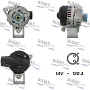 A12BH0736A2 SIDAT alternátor A12BH0736A2 SIDAT