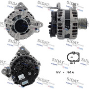 A12BH0870 SIDAT alternátor A12BH0870 SIDAT