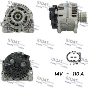 A12BH0883 SIDAT alternátor A12BH0883 SIDAT