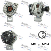 A12BH0903AS SIDAT alternátor A12BH0903AS SIDAT