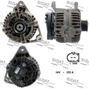 A12BH0905 SIDAT alternátor A12BH0905 SIDAT