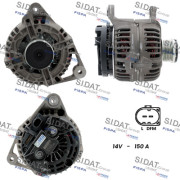 A12BH0908 SIDAT alternátor A12BH0908 SIDAT