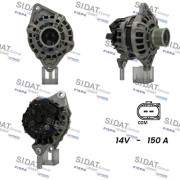 A12BH0925 SIDAT alternátor A12BH0925 SIDAT