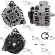 A12BH1066 SIDAT alternátor A12BH1066 SIDAT
