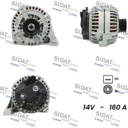 A12BH1090A2 SIDAT alternátor A12BH1090A2 SIDAT
