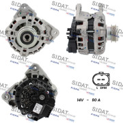 A12BH1252 SIDAT alternátor A12BH1252 SIDAT