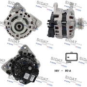 A12BH1253 SIDAT alternátor A12BH1253 SIDAT