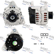 A12BH1275A2 SIDAT alternátor A12BH1275A2 SIDAT