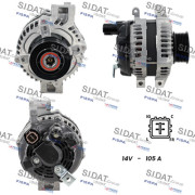 A12DE0067A2 generátor SIDAT
