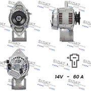 A12DE0201A2 SIDAT alternátor A12DE0201A2 SIDAT