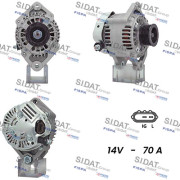 A12DE0209A2 SIDAT alternátor A12DE0209A2 SIDAT