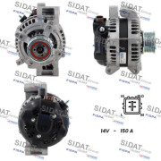 A12DE0237 SIDAT alternátor A12DE0237 SIDAT