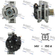 A12DE0237A2 SIDAT alternátor A12DE0237A2 SIDAT