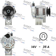 A12DE0351A2 SIDAT alternátor A12DE0351A2 SIDAT