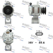 A12DE0433A2 SIDAT alternátor A12DE0433A2 SIDAT