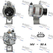A12DE0434A2 SIDAT alternátor A12DE0434A2 SIDAT