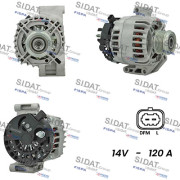 A12DE0460A2 SIDAT alternátor A12DE0460A2 SIDAT