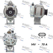 A12DE0487A2 SIDAT alternátor A12DE0487A2 SIDAT