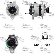 A12DE0493A2 SIDAT alternátor A12DE0493A2 SIDAT