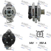 A12DE0497A2 SIDAT alternátor A12DE0497A2 SIDAT