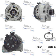 A12DE0517A2 SIDAT alternátor A12DE0517A2 SIDAT