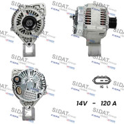 A12DE0609A2 SIDAT alternátor A12DE0609A2 SIDAT