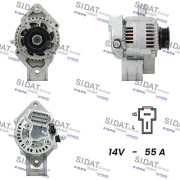A12DE0623A2 SIDAT alternátor A12DE0623A2 SIDAT