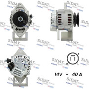 A12DE0716A2 SIDAT alternátor A12DE0716A2 SIDAT