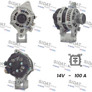 A12DE0729A2 SIDAT alternátor A12DE0729A2 SIDAT