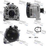 A12DE0794 SIDAT alternátor A12DE0794 SIDAT