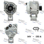 A12DE0818A2 SIDAT alternátor A12DE0818A2 SIDAT