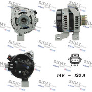 A12DE1050A2 SIDAT alternátor A12DE1050A2 SIDAT