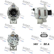 A12DE1061A2 SIDAT alternátor A12DE1061A2 SIDAT