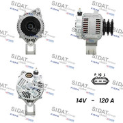A12DE1072A2 SIDAT alternátor A12DE1072A2 SIDAT
