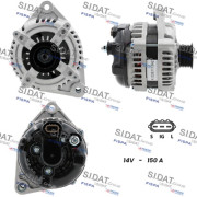 A12DE1113A2 SIDAT alternátor A12DE1113A2 SIDAT