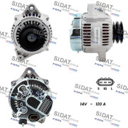 A12DE1403A2 SIDAT alternátor A12DE1403A2 SIDAT