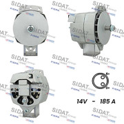 A12DR1070A2 SIDAT alternátor A12DR1070A2 SIDAT