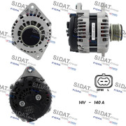 A12DR1225A2 SIDAT alternátor A12DR1225A2 SIDAT