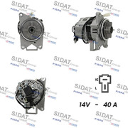 A12HT0346A2 SIDAT alternátor A12HT0346A2 SIDAT