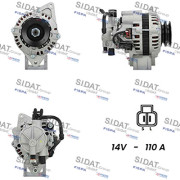 A12HY0167A2 SIDAT alternátor A12HY0167A2 SIDAT