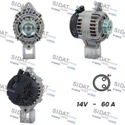A12MA0712A2 SIDAT alternátor A12MA0712A2 SIDAT