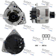 A12MA1286A2 SIDAT alternátor A12MA1286A2 SIDAT