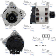 A12MA1287A2 SIDAT alternátor A12MA1287A2 SIDAT