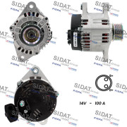 A12MA1313A2 SIDAT alternátor A12MA1313A2 SIDAT